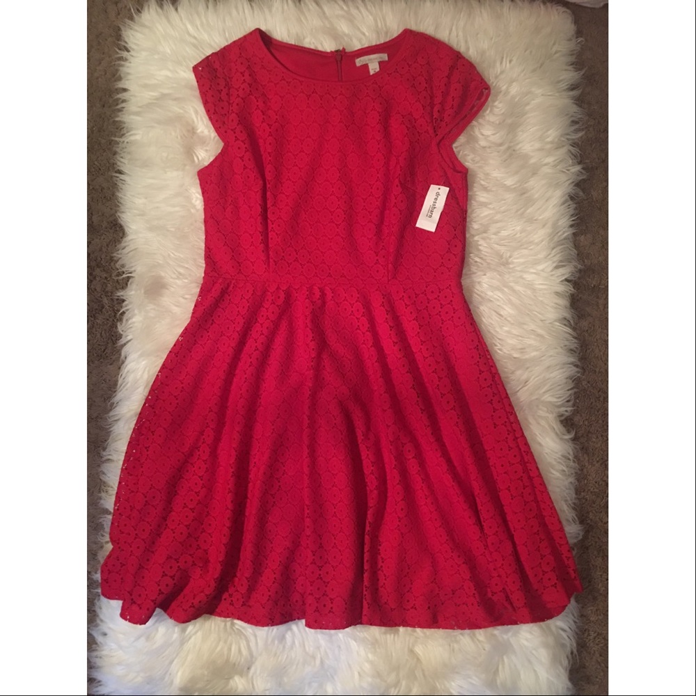NWT Petite Red Dress from Dressbarn